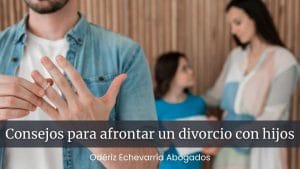 Consejos para afrontar divorcio con hijos