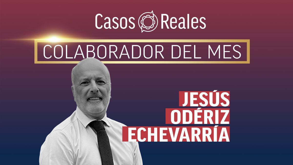Jesús Oderiz, colaborador del mes